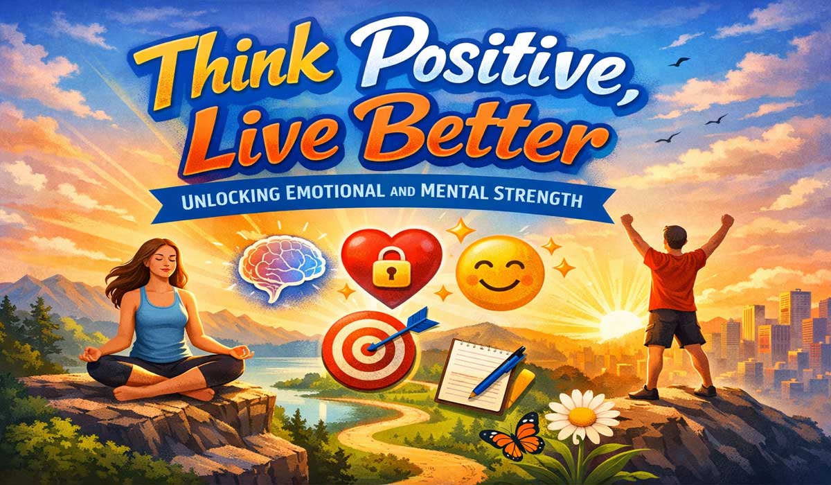 Think Positive, Live Better, Unlocking Emotional and Mental Strength