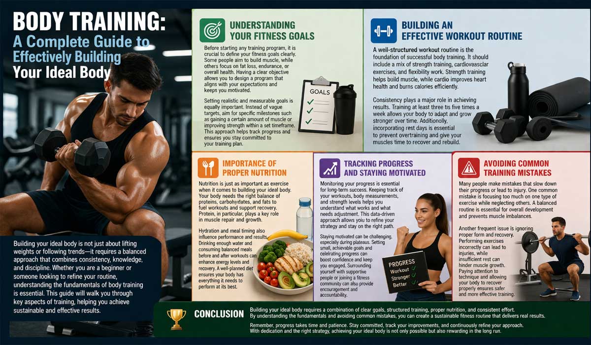 Body Training: A Complete Guide to Effectively Building Your Ideal Body
