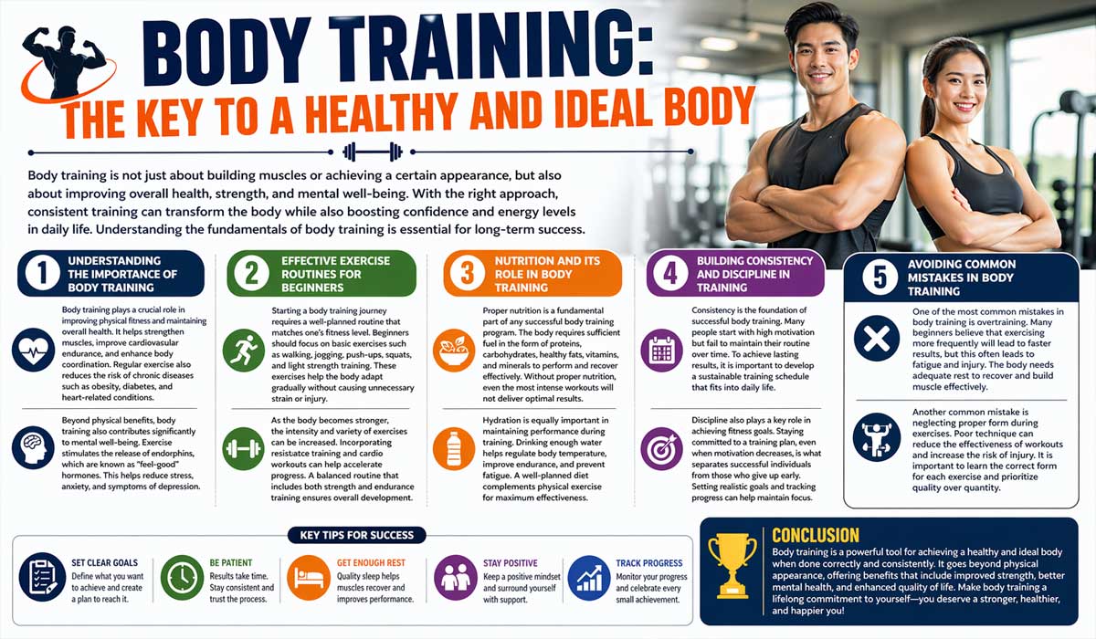 Body Training: The Key to a Healthy and Ideal Body